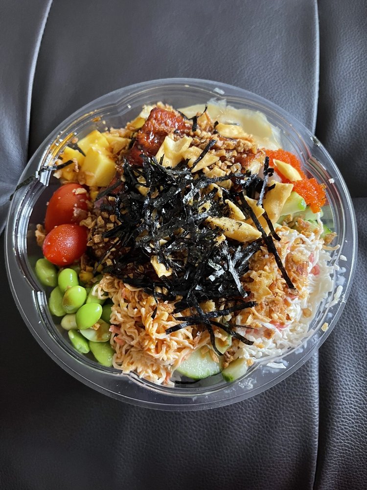 Food from Hawaii Poke Bowl
