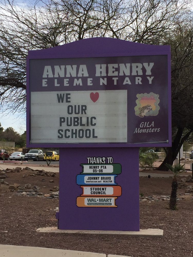 HENRY ELEMENTARY SCHOOL Updated March 2024 650 N Igo Way, Tucson