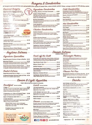 Menu photo 1 Corky's Kitchen & Bakery Rialto, CA Menu photo 1 Corky's Kitchen & Bakery Rialto, CA