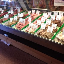 Fresh meat case Fresh meat case