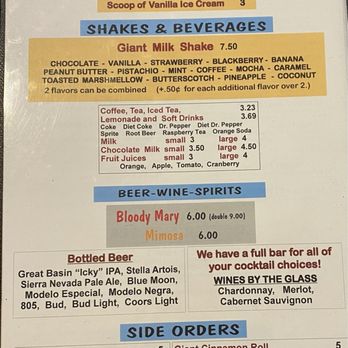 Gold 'N Silver Inn - Menu - American Near Me - Reno, Nevada