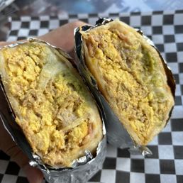 The Porky Breakfast Burrito The Porky Breakfast Burrito