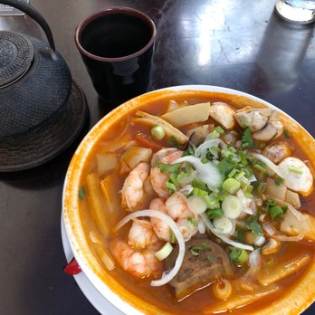 Red Papaya Thai & Grill - Tom Yum soup as a meal with shrimp. - Thai Near Me - Guelph, Ontario