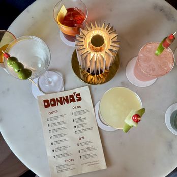 Donna’s - Negroni, Dirty Martini, Snap Decisions & Rhubarb Margarita - Cocktail Bars Near Me - Houston, Texas Donna’s - Negroni, Dirty Martini, Snap Decisions & Rhubarb Margarita - Cocktail Bars Near Me - Houston, Texas