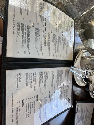 Menu photo 7 The Baht Gatlinburg, TN