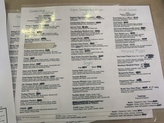 Menu photo 2 Get Fresh Cafe Lancaster, CA
