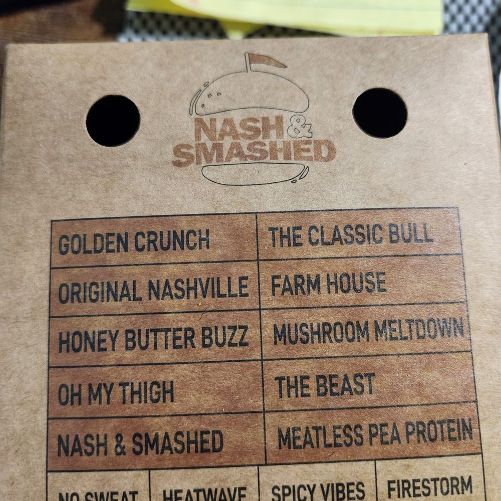 Nash & Smashed - Today I got the golden crunch chicken sandwich. - Chicken Shop Near Me - Warrenton, Virginia