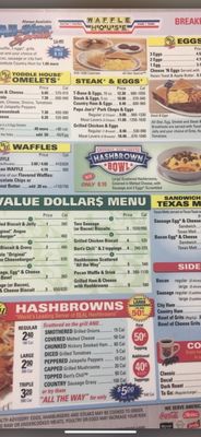 Menu photo 3 Waffle House Springdale, AR