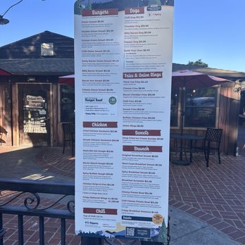 Outpost Burger - Outpost Burger: menu - Burgers Near Me - Davis, California