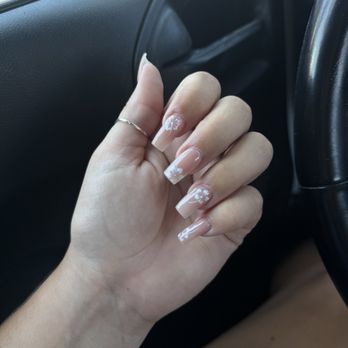 That Nail Spa - Full set (fill) with Hawaiian print design. Acrylic - Nail Salons Near Me - Los Alamitos, California That Nail Spa - Full set (fill) with Hawaiian print design. Acrylic - Nail Salons Near Me - Los Alamitos, California