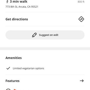 Venicia - Proof of Pets/Dogs being allowed at this restaurant from their Yelp page. - Italian Near Me - Arcata, California