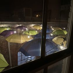 The Cooperage Bar - Outside the window of the billiard room
