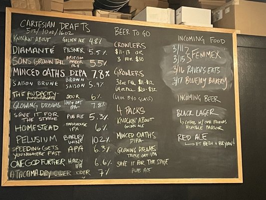 Cartesian Brewing by null