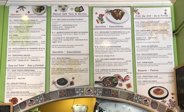 Menu photo 5 Tu Mero Mole San Jose, CA
