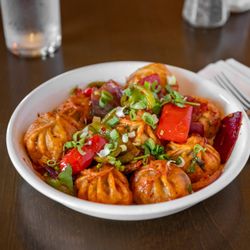Namastey Patio Nepalese and Indian Cuisine - Chilli Chicken MOMO.