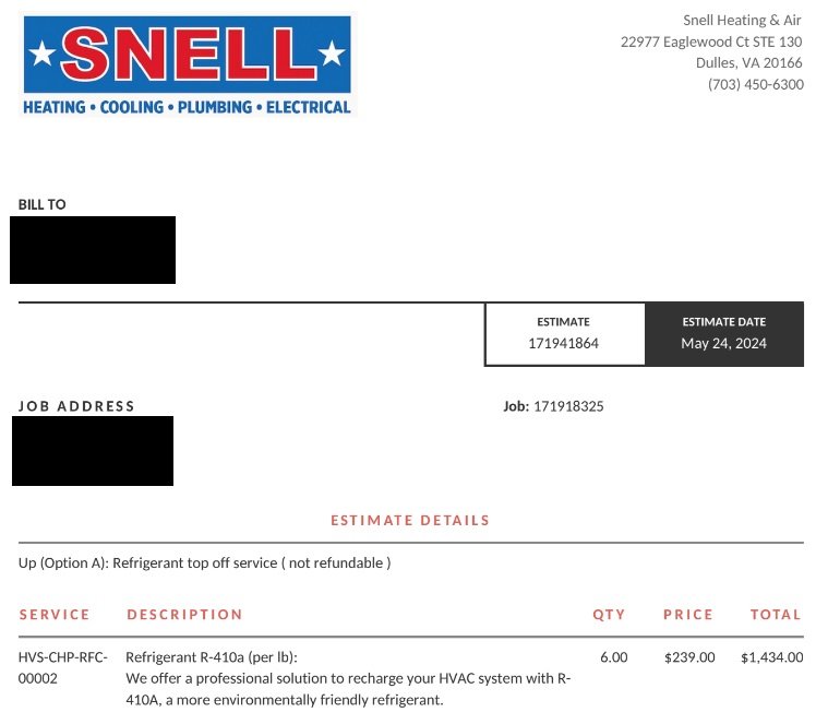 Slide of Snell Home Services