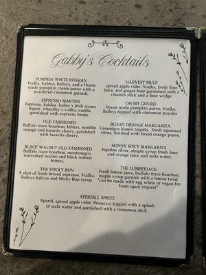 Menu photo 1 Gabby’s Italian Restaurant Delaware, OH Menu photo 1 Gabby’s Italian Restaurant Delaware, OH