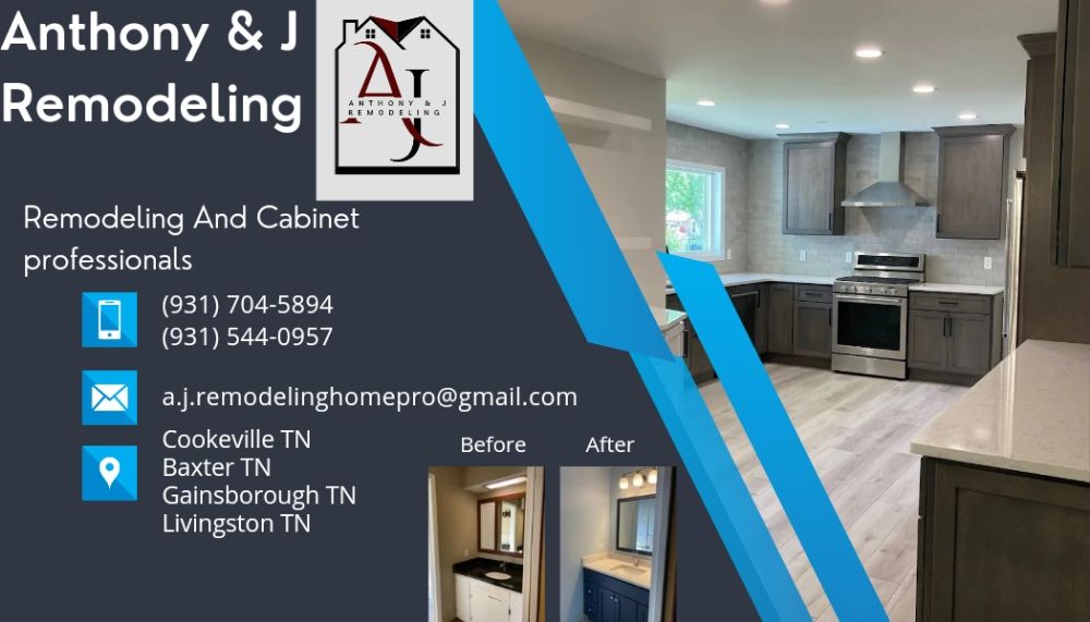 Slide of Tony's Services