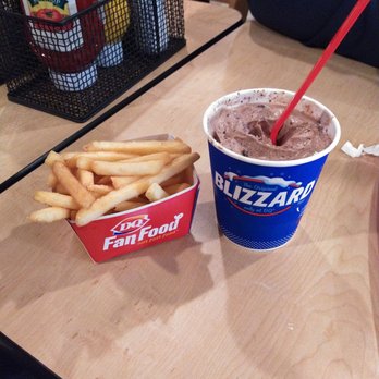 Dairy Queen Grill & Chill - Hot cocoa/Oreo Blizzard with a side of small fries - Fast Food Near Me - Smithville, Tennessee Dairy Queen Grill & Chill - Hot cocoa/Oreo Blizzard with a side of small fries - Fast Food Near Me - Smithville, Tennessee