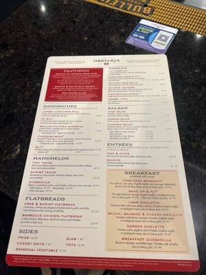 Menu photo 3 Obrycki's Restaurant and Bar Baltimore, MD Menu photo 3 Obrycki's Restaurant and Bar Baltimore, MD