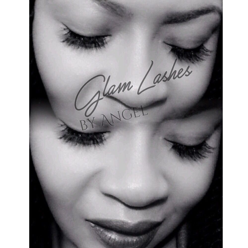 Glam Lashes By Angel Logo