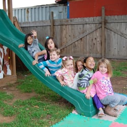 English Way Preschool - Down the slide we goo.