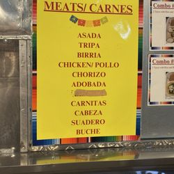 Sammy’s Tacos - Meats
