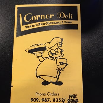 Corner Deli - Menu - Delis Near Me - Ontario, California