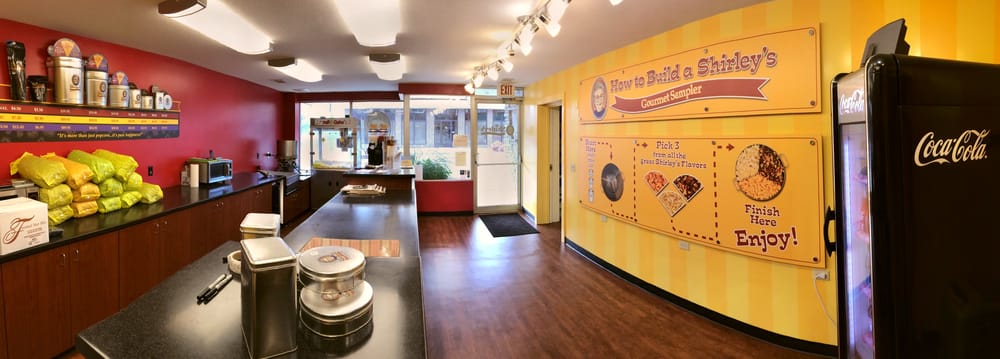 Food from Shirley's Gourmet Popcorn Company