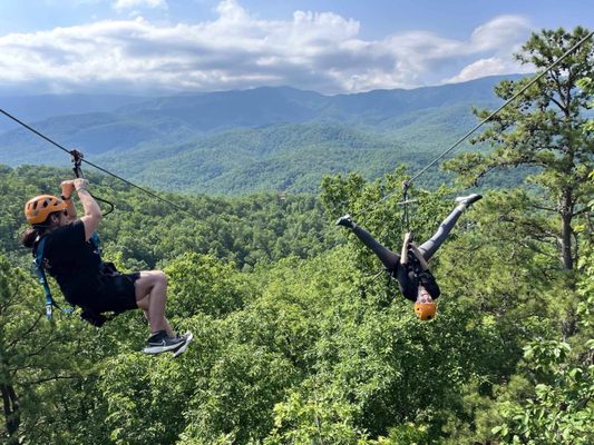 CLIMB Works Smoky Mountains - Zipline Tour by null