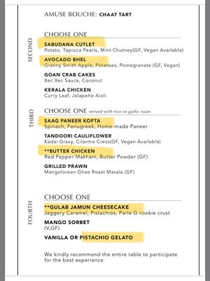 Menu photo 8 ROOP Chicago Innovative Indian Restaurant & Cocktail Bar Chicago, IL Menu photo 8 ROOP Chicago Innovative Indian Restaurant & Cocktail Bar Chicago, IL