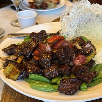 Koi Palace - wagyu shaking beef - Dim Sum Near Me - Milpitas, California Koi Palace - wagyu shaking beef - Dim Sum Near Me - Milpitas, California
