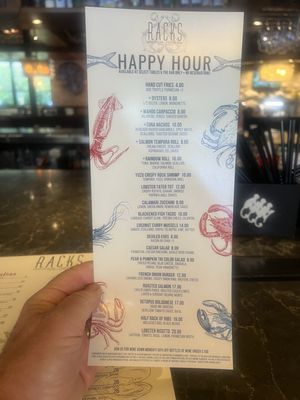 Menu photo 3 Racks Fish House + Oyster Bar Delray Beach, FL Menu photo 3 Racks Fish House + Oyster Bar Delray Beach, FL
