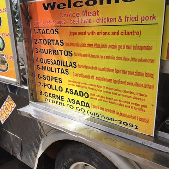 Taqueria El Pollito - a food truck - Mexican Near Me - Nashville, Tennessee Taqueria El Pollito - a food truck - Mexican Near Me - Nashville, Tennessee