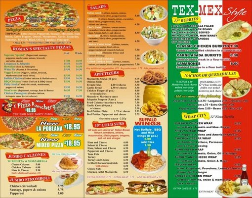 Menu photo 2 Roman's Pizzeria Restaurant Passaic, NJ