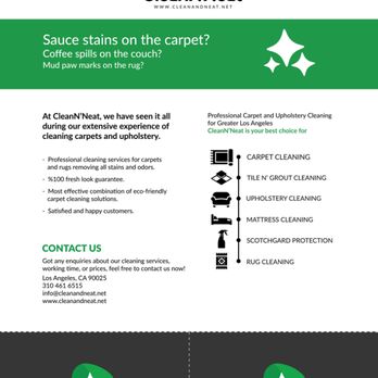 CleanN’Neat - Ask for our new promotion, CALL US TODAY 3104616515 - Carpet Cleaning Near Me CleanN’Neat - Ask for our new promotion, CALL US TODAY 3104616515 - Carpet Cleaning Near Me