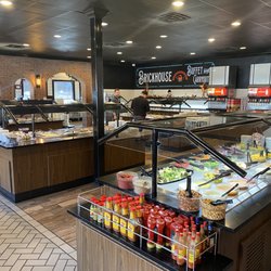 Brickhouse Buffet - Buffet area not including the carving station. (4 large buffet tables plus the desert section).