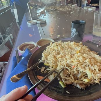 Hinata Hibachi & Sushi - Fried rice and veggies - Japanese Near Me - Fairfield, California