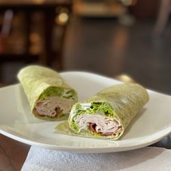 Loka Leaf Tea Lounge - Turkey club wrap