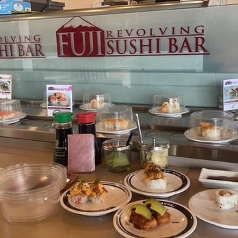 Fuji Revolving Sushi Bar - My new fav sushi spot!!! - Sushi Bars Near Me - Cypress, California Fuji Revolving Sushi Bar - My new fav sushi spot!!! - Sushi Bars Near Me - Cypress, California