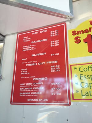 Menu photo 3 Red Tower Hot Dog Toronto, ON