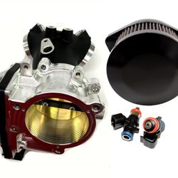 Horsepower - Milwaukee 8® Throttle Body, Air Cleaner, Injectors #harleydavidson #throttlebody #milwaukee8