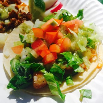 El Ojo De Agua - Fish Taco - I thought the Fish was better than I would have expected. - Food Trucks Near Me - San Francisco, California El Ojo De Agua - Fish Taco - I thought the Fish was better than I would have expected. - Food Trucks Near Me - San Francisco, California
