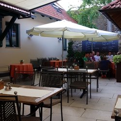Gasthaus Hausgnost - Netter Garten und sehr leckeres essen