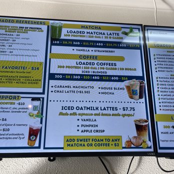 Loaded Protein Hub - Menu - Coffee & Tea Near Me - Hawaiian Gardens, California Loaded Protein Hub - Menu - Coffee & Tea Near Me - Hawaiian Gardens, California