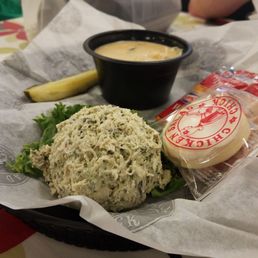 Just a fun, feminine place to grab the hltumate chicken salad Just a fun, feminine place to grab the hltumate chicken salad