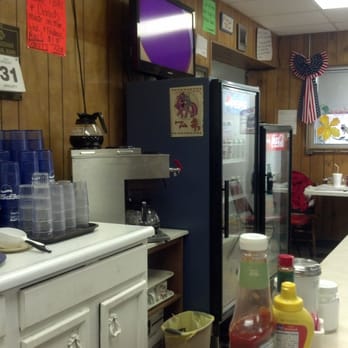 JT Cafe - a view of a kitchen with a refrigerator and counter - Cafes Near Me - St. John, Kansas JT Cafe - a view of a kitchen with a refrigerator and counter - Cafes Near Me - St. John, Kansas
