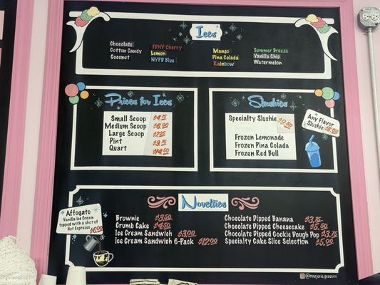 Menu photo 1 Mara’s Ice Cream Parlor Rockaway Beach, NY Menu photo 1 Mara’s Ice Cream Parlor Rockaway Beach, NY