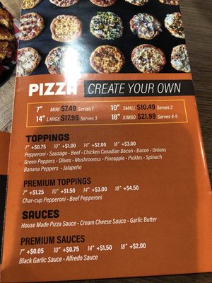 Menu photo 5 Jimmys Burgers and Pizza Hurst, TX
