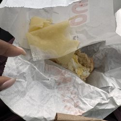Dunkin' - Egg & Cheese